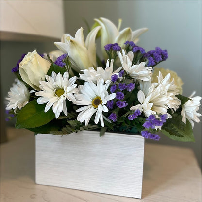 Beyond Blue Box Bouquet – PAT'S FLORIST AND GIFTS, Laurel MS