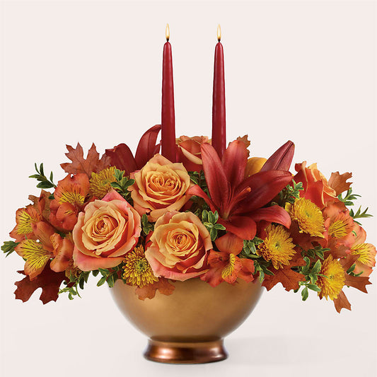 Harvest Table Centerpiece – PAT'S FLORIST AND GIFTS, Laurel MS
