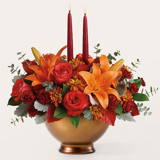 Fruits of Fall Centerpiece – PAT'S FLORIST AND GIFTS, Laurel MS