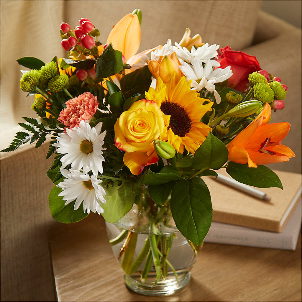 Fall Delight – A Florist Original – PAT'S FLORIST AND GIFTS, Laurel MS