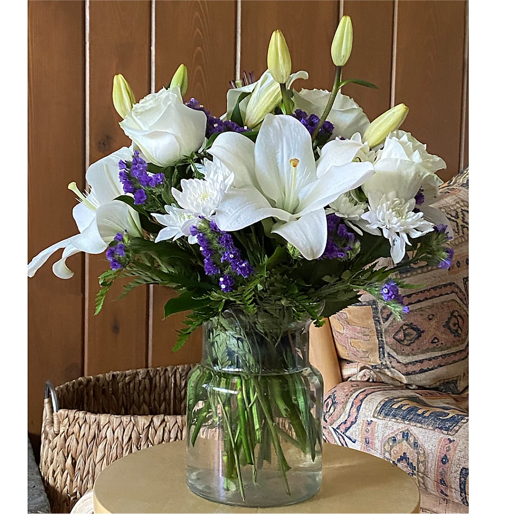 Beyond Blue Bouquet – PAT'S FLORIST AND GIFTS, Laurel MS