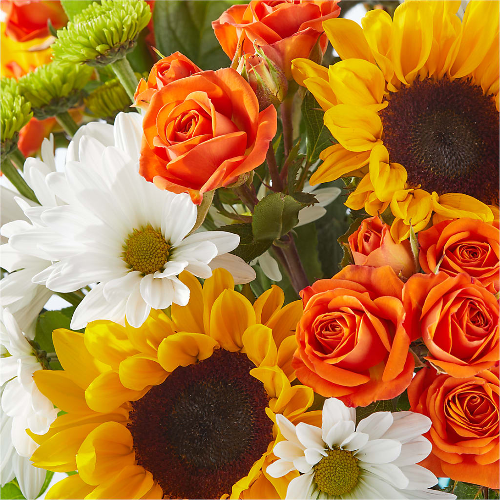 Sun-drenched Blooms Bouquet – PAT'S FLORIST AND GIFTS, Laurel MS